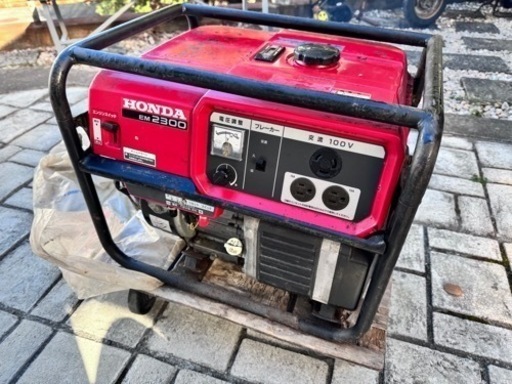 エンジン即始動！発電機　ホンダ　HONDA EM2300
