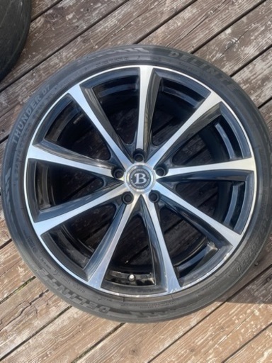 20インチタイヤ&ホイール4本セット　245/40 R20