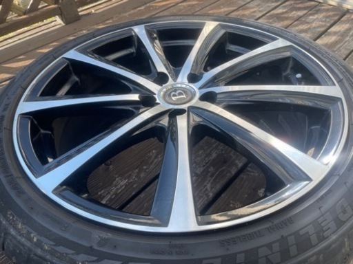 20インチタイヤ&ホイール4本セット　245/40 R20