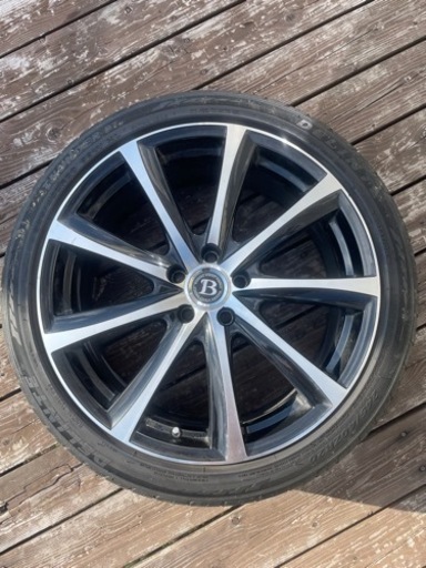 20インチタイヤ&ホイール4本セット　245/40 R20