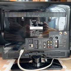 シャープ液晶カラーテレビ値下げしましたの画像