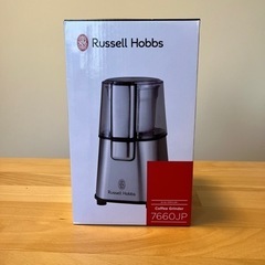 【美品】Russell Hobbs コーヒーグラインダー 電動 ...