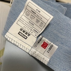 早い者勝ち　防炎ドレープカーテン2枚と同柄タッセル2つセットの画像