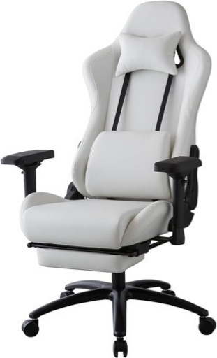 ゲーミングチェア スローン レザーファブリック ポケットコイル ファブリック