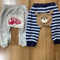 ズボン2枚セット　80