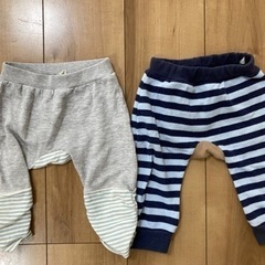 ズボン2枚セット　80の画像