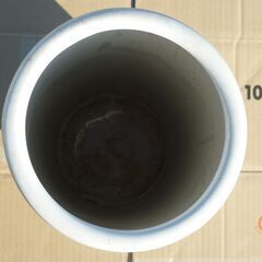 中古 USED 傘立て 陶器 花柄 花模様 綺麗 玄関 収納 丸型 寸胴 お洒落 ヨーロッパ 手造り ハンドメイド ハンドペイント カントリー 輸入 エレガント アンティーク調の画像