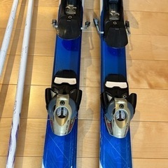 スキー板　サロモン145cm  GEN ブーツ24〜24.5 ストック　115cmの画像