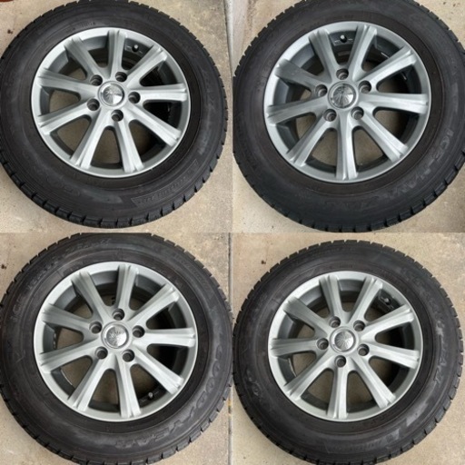 ４本セット◆205/65R15◆ホイール付きタイヤ ◆ 冬用　雪道安心 ◆