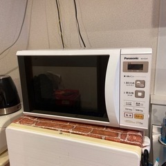 1/20まで　電子レンジ　Panasonic 2017年製　NE...
