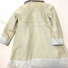 ムートン風ボアコート　140の画像