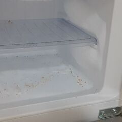 一人暮らし用ツードア冷蔵庫の画像