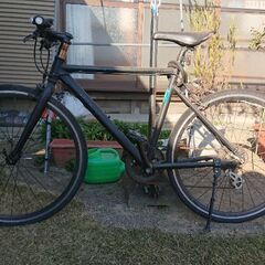 ターン クロスバイク 艶消し黒 48cm