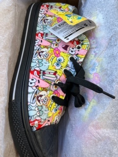 スポンジボブ スニーカー 新品