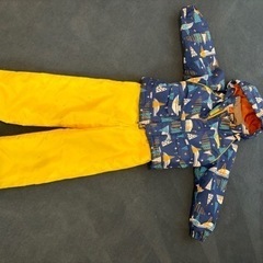 子供用スキーウェア 110 上下セットの画像