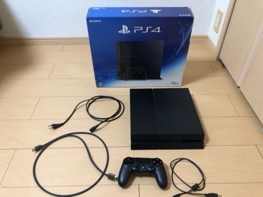 [値段交渉可]PS4 ブラック　500GB [おまけソフト付]