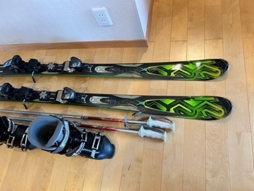 スキーセット　　K2 CHARGER 167cm  ブーツ　　GEN #9 28cm 