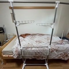 洗濯　物干し　室内