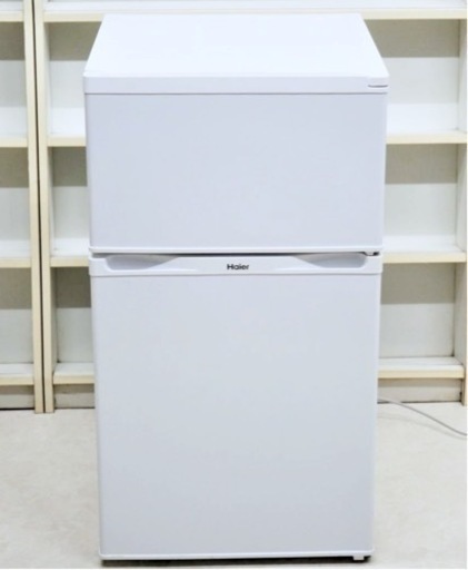 (送料無料) 2020年 極美品 2ドア 冷蔵庫 耐熱天板 ガラストレイ 格安 ④