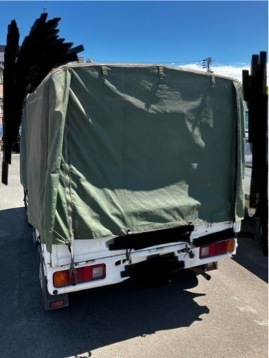 軽トラ用シート&アルミ骨組み