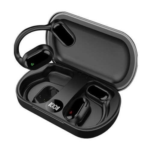Bluetooth イヤホン ワイヤレスイヤホン 空気伝導 最大48時間再生