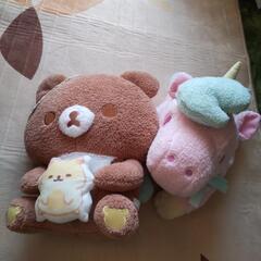 リラックマ&ユニコーン ぬいぐるみセット