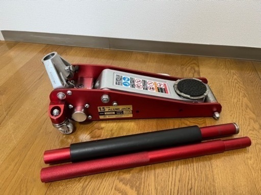 アルミ　ローダウンジャッキ　マサダ　1.5t SJ-15AL