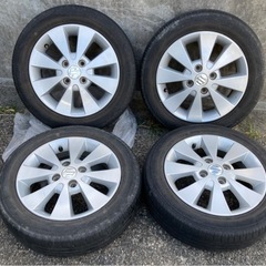 決まりましたワゴンRアルミホイール 155/65R14 DUNLOP製