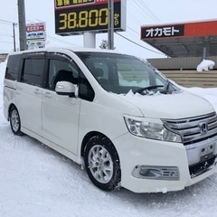 値下げ‼️ローン審査自信有り‼️綺麗目ステップワゴンスパーダ4WD‼️