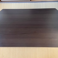 ニトリ　ローテーブル　ブラウン
