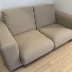 無印良品　ソファ　2人掛け　ウレタン