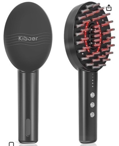 Kiboer スカルプケアブラシ 電動 LED 頭皮ブラシ 美顔器