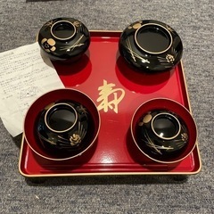 最終値下げ　1月末まで　【美品】お食い初め膳セット