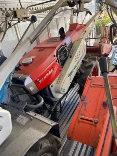 ヤンマーディーゼル耕運機　掘り取り機、ロータリー付き