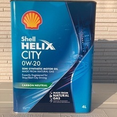 Shell HELIX CITY 0w-20×4Lの画像
