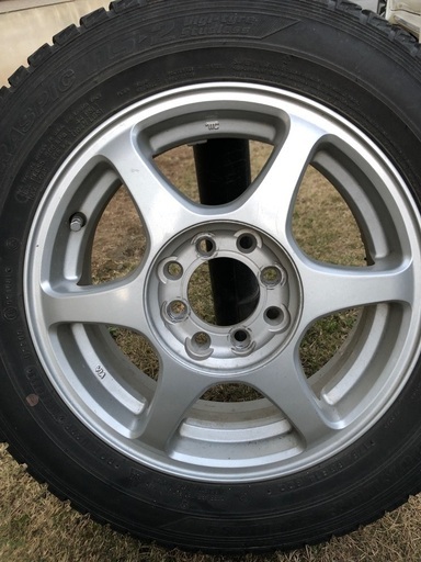 アルミホイール付きスタッドレスタイヤ4本セット