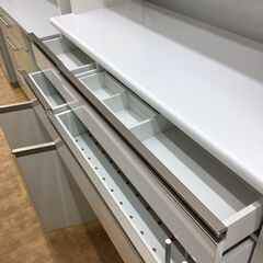 ★ジモティ割あり★ 古賀家具 食器棚  W159×D48×H205 クリーニング済み SJ4657