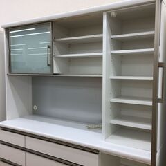 ★ジモティ割あり★ 古賀家具 食器棚  W159×D48×H205 クリーニング済み SJ4657