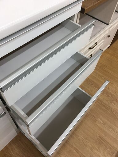 ☆ジモティ割あり☆ レンジ台 W99×D49×H95 クリーニング済み 人気 SJ4660