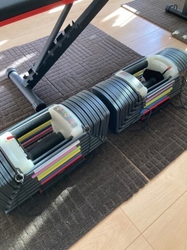 可変式ブロックダンベル　90ポンド(約41kg)✖️2個