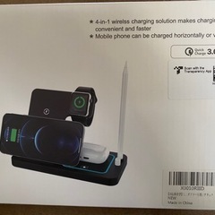 【値下】置くだけ充電　スマホ、Appleウォッチ等の画像