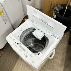 ②【超美品‼️】東芝 2020年製 4.5kg全自動洗濯機 つけおきコース ピュアホワイト♪の画像