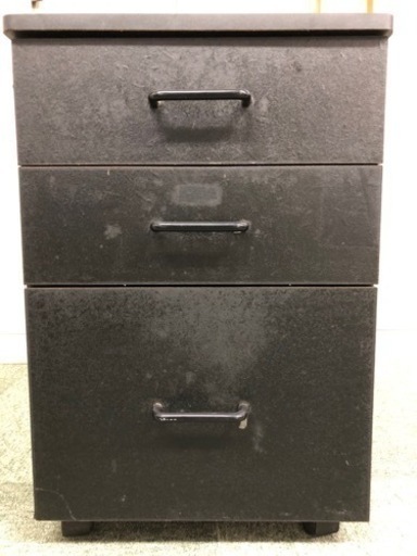 3段引き出しキャビネット　ワゴン　デスクワゴン　サイドワゴン　オフィス/ホームワゴン