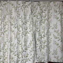 早い者勝ち　ドレープカーテン5枚と同柄タッセル5つセットの画像