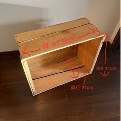 りんご箱 アンティーク 木箱