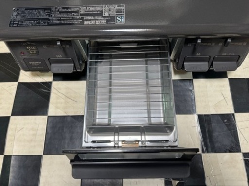 【リサイクルサービス八光】2020年製　パロマ　水無し片面焼グリル ガステーブル IC-S87-L 都市ガス(13A)用/左強火