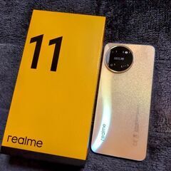 realme 11  8g/256g ゴールド  楽天モバイルO...