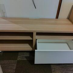 IKEA　テレビボード＆収納棚の画像