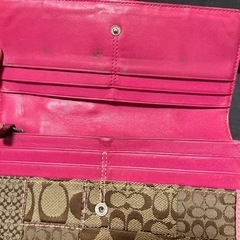 coach長財布の画像