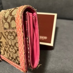 coach長財布の画像
